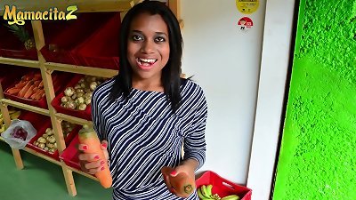 MAMACITAZ - #Luisa Chocolate - engulfs ebony teen rides Stranger On Her very first adventure On porn cam
